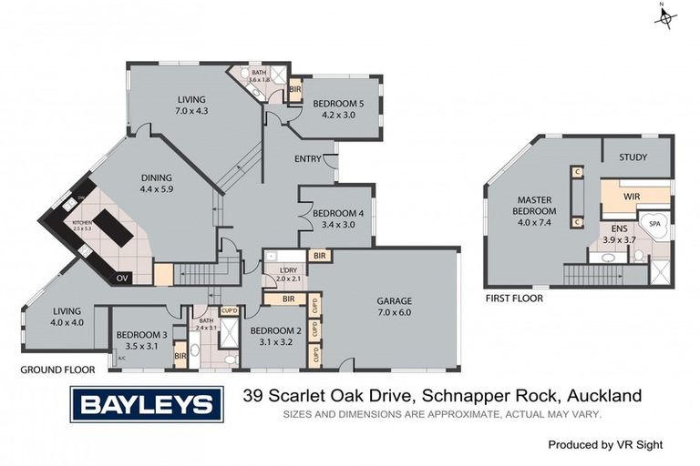 Photo of property in 39 Scarlet Oak Drive, Schnapper Rock, Auckland, 0632