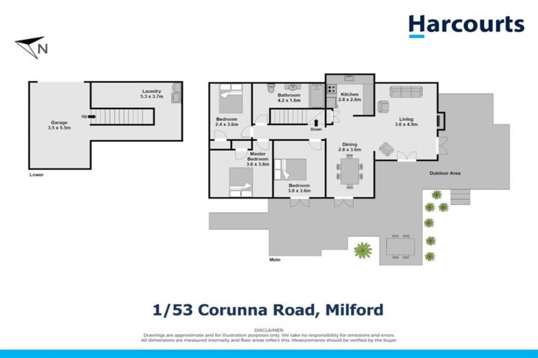 Photo of property in 1/53 Corunna Road, Milford, Auckland, 0620