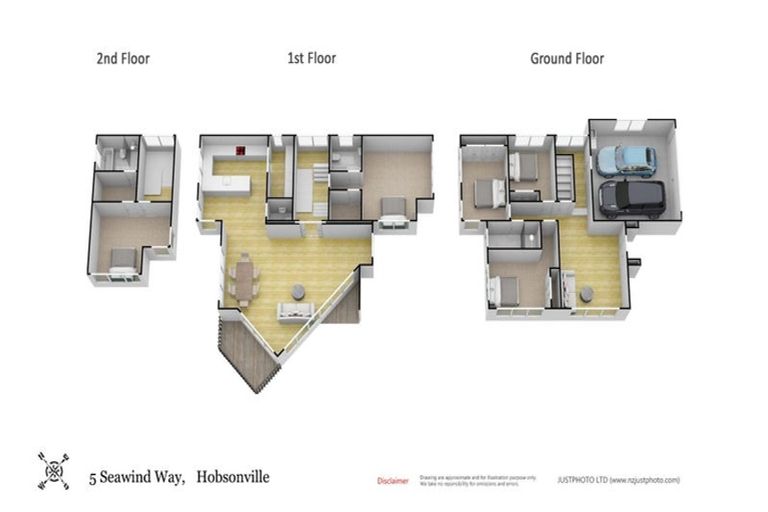 Photo of property in 5 Seawind Way, Hobsonville, Auckland, 0616