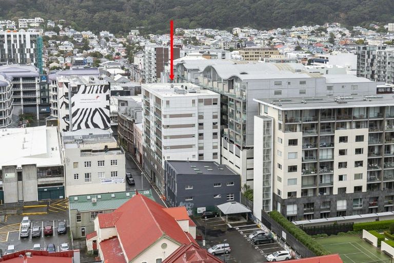 Photo of property in Monvie Apartments, 209/15 Holland Street, Te Aro, Wellington, 6011
