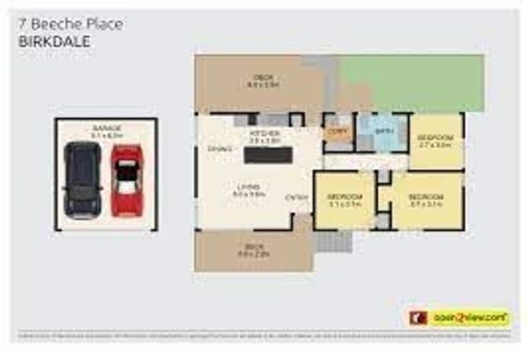 Photo of property in 7 Beeche Place, Birkdale, Auckland, 0626