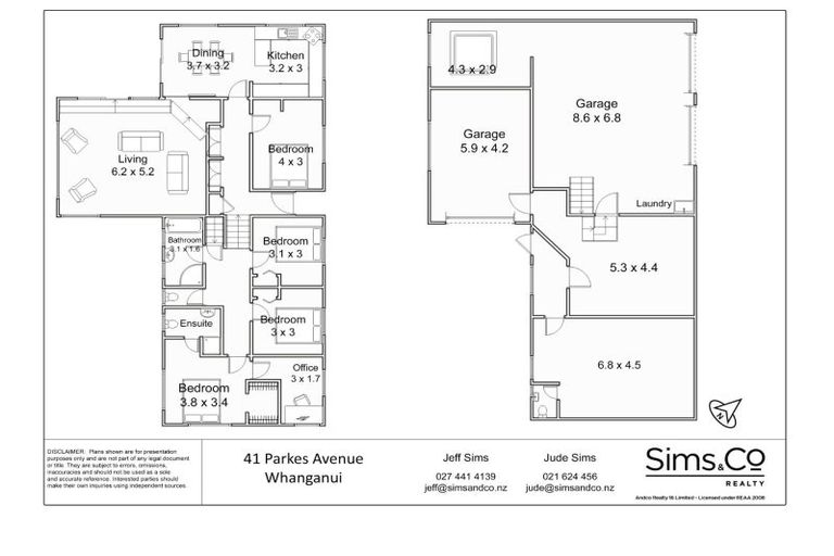 Photo of property in 41 Parkes Avenue, Saint Johns Hill, Whanganui, 4501