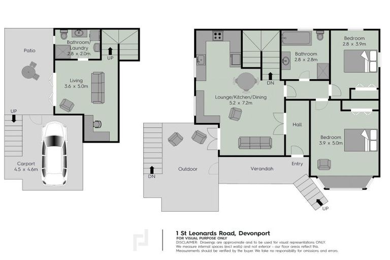 Photo of property in 1 St Leonards Road, Devonport, Auckland, 0624