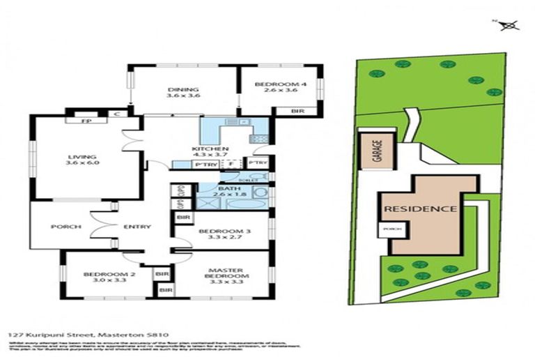 Photo of property in 127 Kuripuni Street, Kuripuni, Masterton, 5810