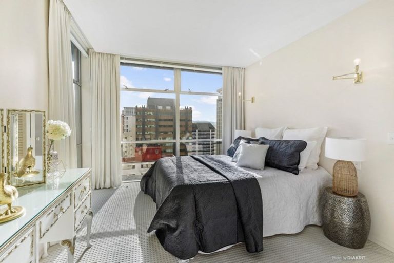 Photo of property in Jellicoe Towers, 191 The Terrace, Wellington Central, Wellington, 6011