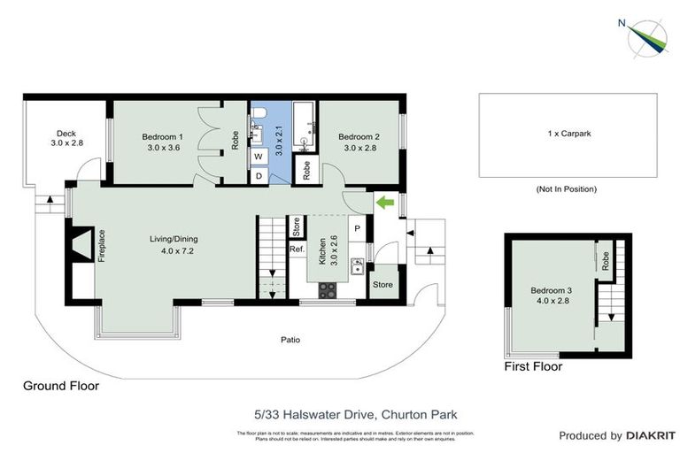 Photo of property in The Triangle, 5/33 Halswater Drive, Churton Park, Wellington, 6037