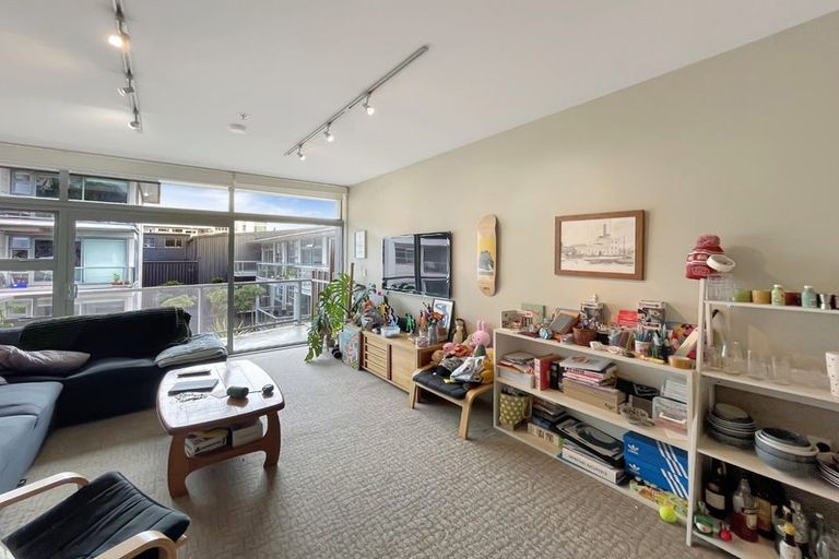Photo of property in Revolucion Apartments, 301s/28 Torrens Terrace, Mount Cook, Wellington, 6011