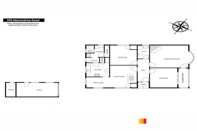 Photo of property in 265 Macandrew Road, Forbury, Dunedin, 9012