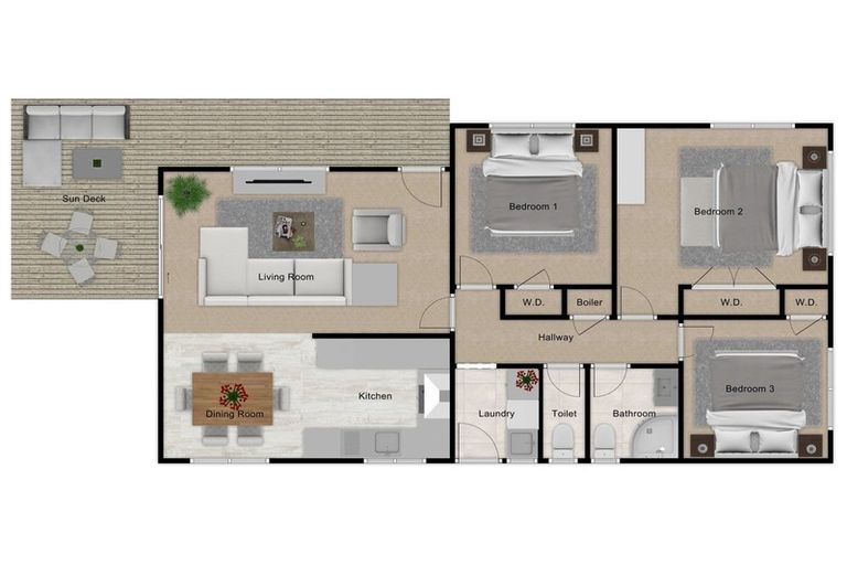 Photo of property in 1/157 Te Irirangi Drive, Flat Bush, Auckland, 2019