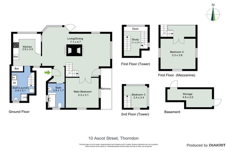 Photo of property in 10 Ascot Street, Thorndon, Wellington, 6011