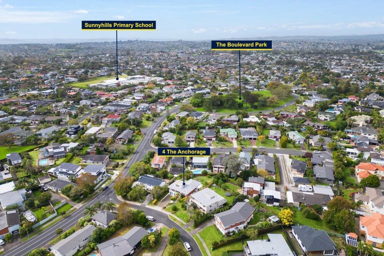Photo of property in 4 The Anchorage, Sunnyhills, Auckland, 2010