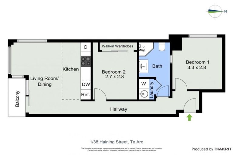 Photo of property in Haining Apartments, 1/38 Haining Street, Te Aro, Wellington, 6011