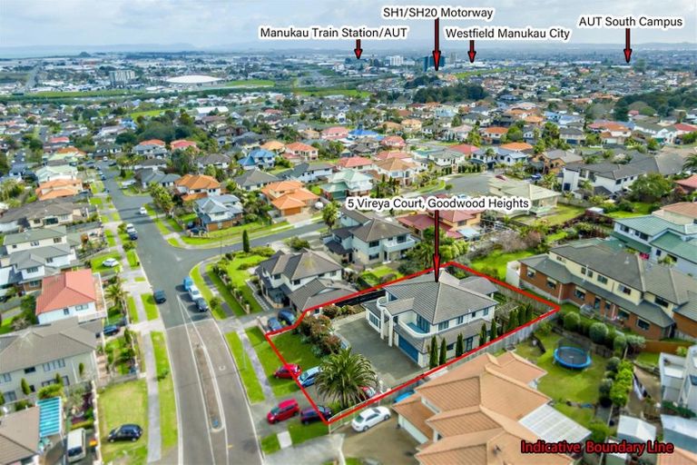 Photo of property in 5 Vireya Court, Goodwood Heights, Auckland, 2105