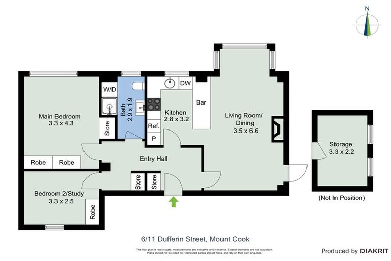 Photo of property in Zena Court, 6/11 Dufferin Street, Mount Victoria, Wellington, 6021