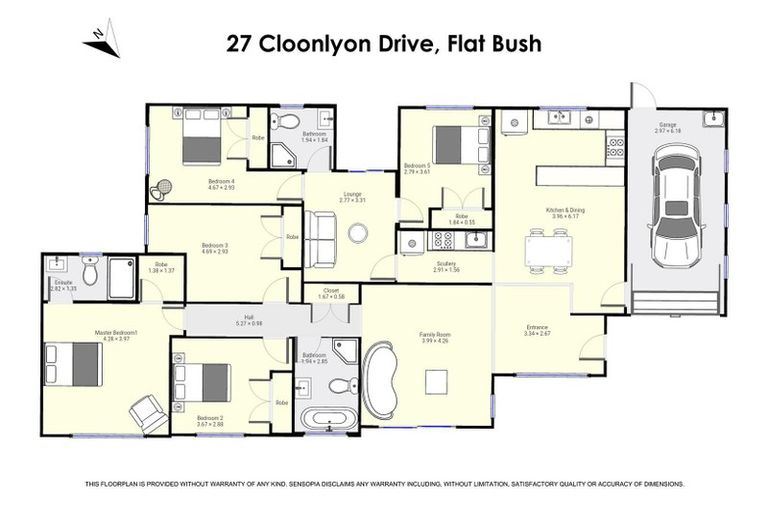 Photo of property in 27 Cloonlyon Drive, Flat Bush, Auckland, 2019