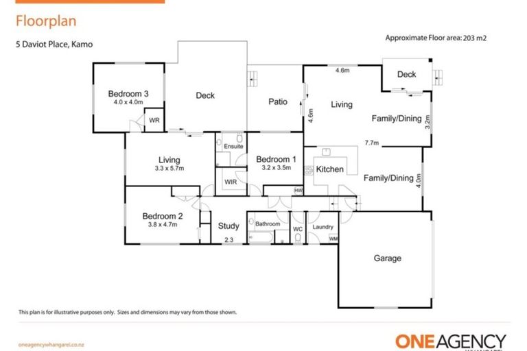 Photo of property in 5 Daviot Place, Te Kamo, Whangarei, 0112