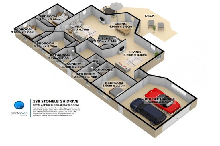 Photo of property in 18b Stoneleigh Drive, Chartwell, Hamilton, 3210