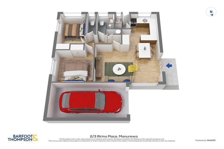 Photo of property in 2/3 Ririno Place, Manurewa, Auckland, 2102