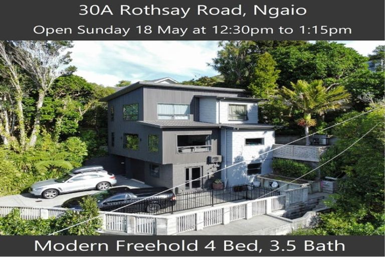 Photo of property in 30a Rothsay Road, Ngaio, Wellington, 6035