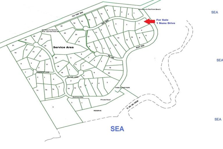 Photo of property in 1 Nunu Drive, Flat Point, Masterton, 5883