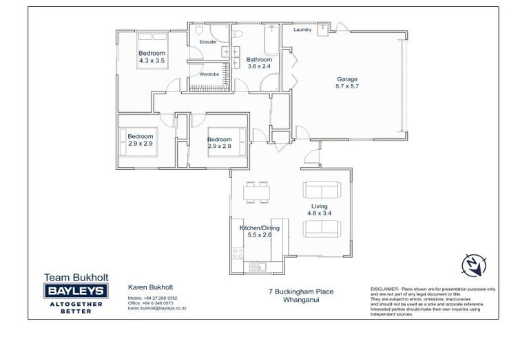 Photo of property in 7 Buckingham Place, Springvale, Whanganui, 4501