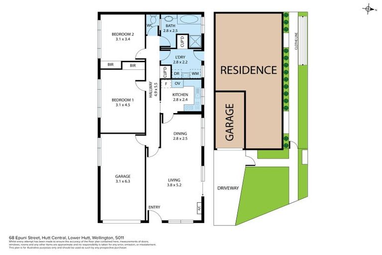 Photo of property in 68 Epuni Street, Hutt Central, Lower Hutt, 5011