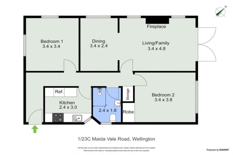 Photo of property in 23a Maida Vale Road, Roseneath, Wellington, 6011