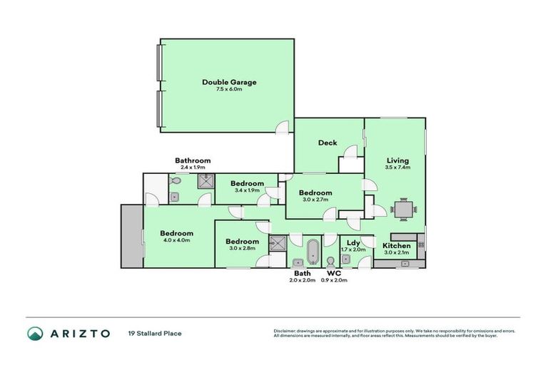 Photo of property in 19 Stallard Place, Glen Eden, Auckland, 0602