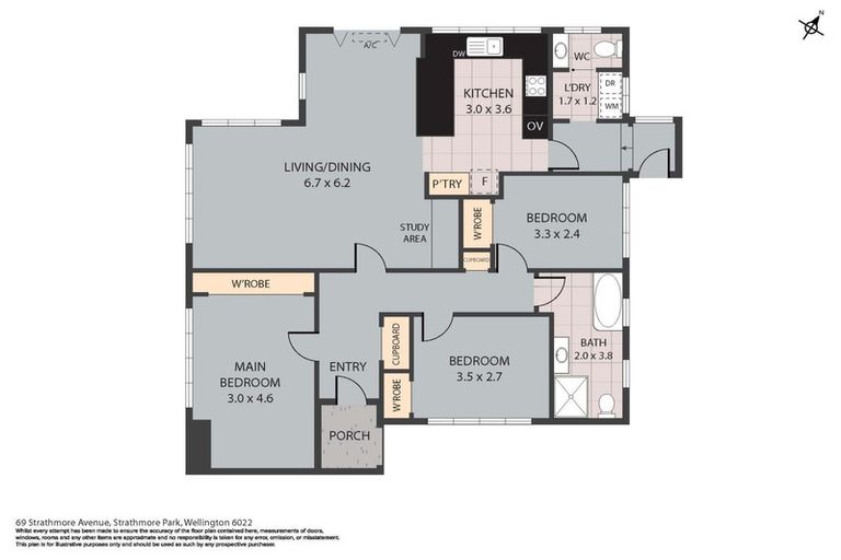 Photo of property in 69 Strathmore Avenue, Strathmore Park, Wellington, 6022