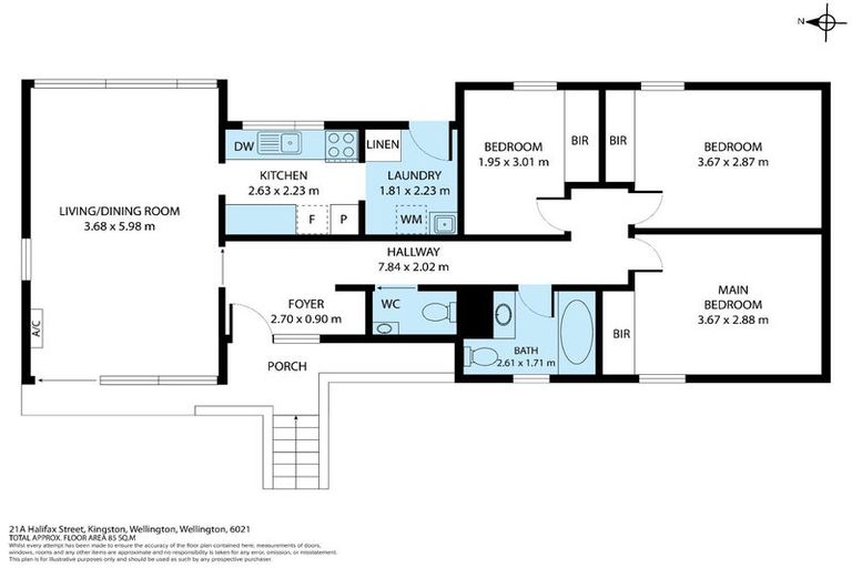Photo of property in 21 Halifax Street, Kingston, Wellington, 6021