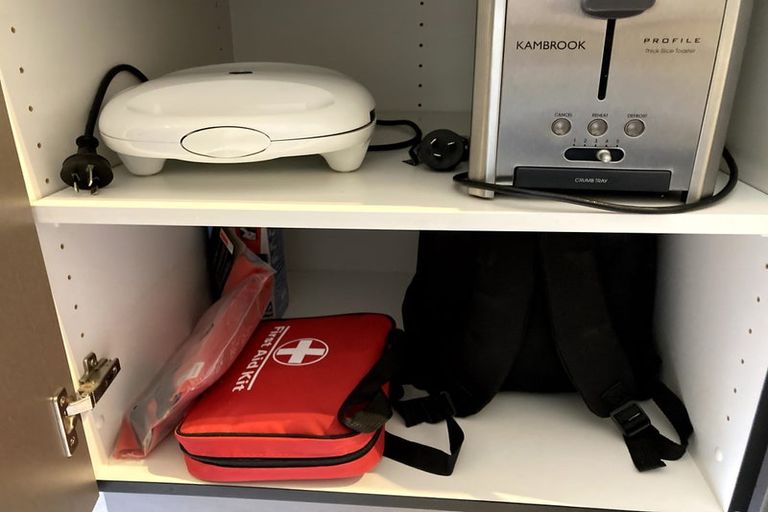 Photo of property in Atrium Towers, 6a/154 The Terrace, Wellington Central, Wellington, 6011