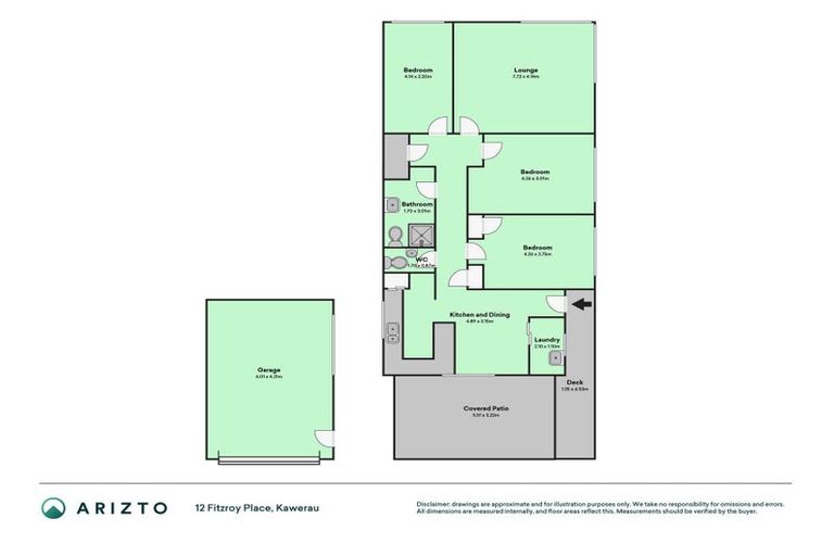 Photo of property in 12 Fitzroy Street, Kawerau, 3127