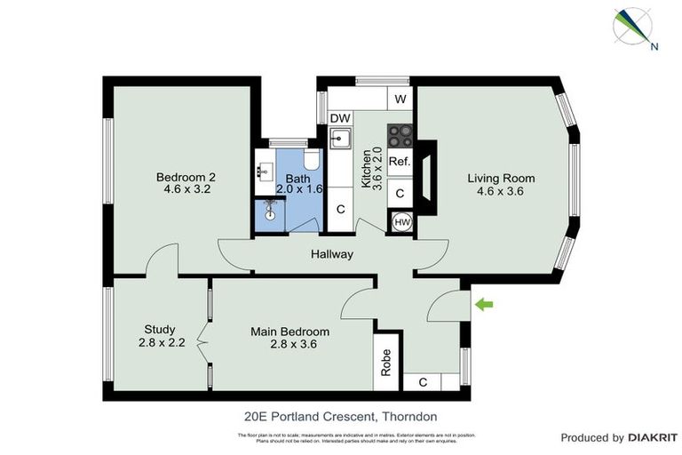 Photo of property in 20e Portland Crescent, Thorndon, Wellington, 6011