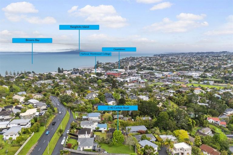 Photo of property in 2/40 Carlisle Road, Browns Bay, Auckland, 0630