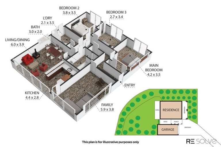 Photo of property in 12 Totara Terrace, Inglewood, 4330