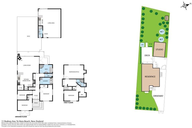 Photo of property in 11 Rodney Avenue, Te Horo Beach, Otaki, 5581