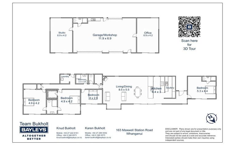 Photo of property in 163 Maxwell Station Road, Pakaraka, Whanganui, 4574