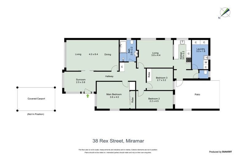 Photo of property in 38 Rex Street, Miramar, Wellington, 6022