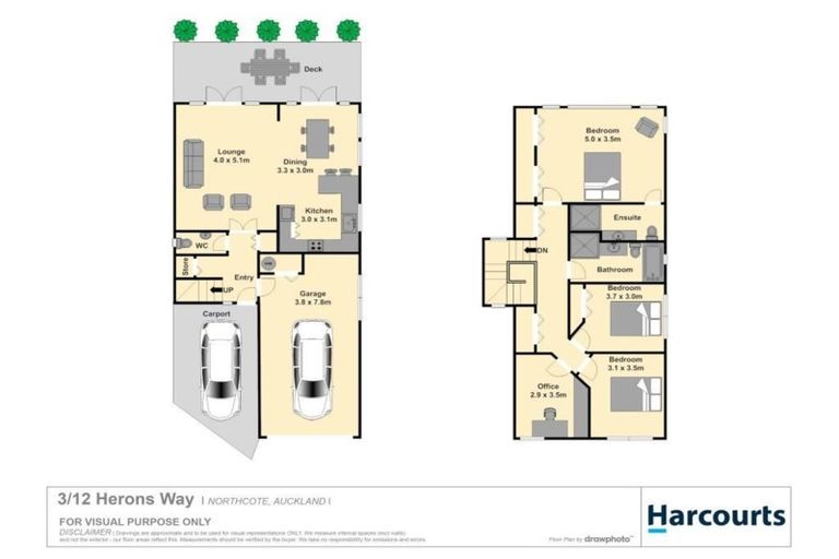 Photo of property in 3/12 Herons Way, Northcote, Auckland, 0627