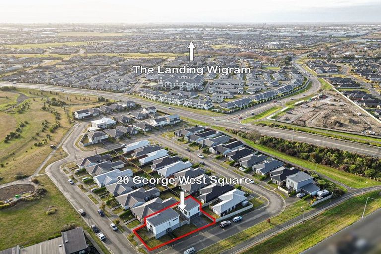Photo of property in 20 George West Square West, Wigram, Christchurch, 8025