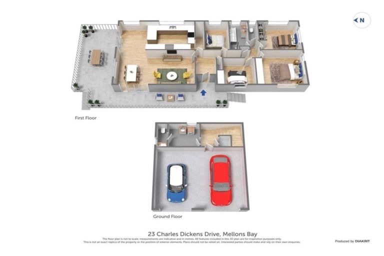 Photo of property in 23 Charles Dickens Drive, Mellons Bay, Auckland, 2014