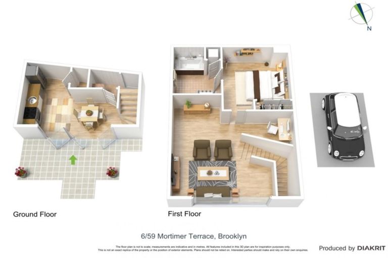 Photo of property in 6/59 Mortimer Terrace, Brooklyn, Wellington, 6021