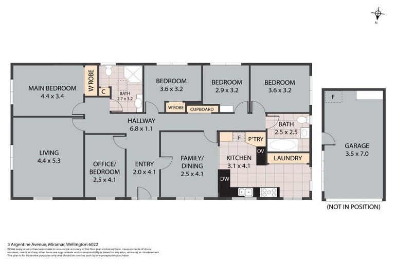 Photo of property in 3 Argentine Avenue, Miramar, Wellington, 6022