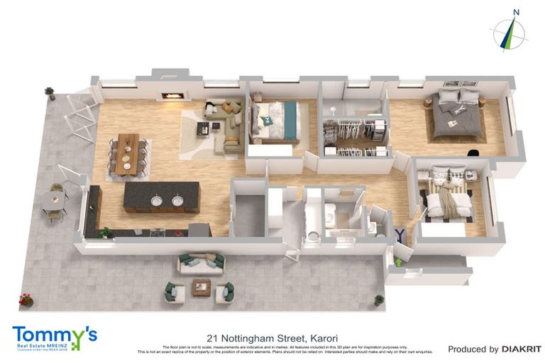 Photo of property in 21 Nottingham Street, Karori, Wellington, 6012