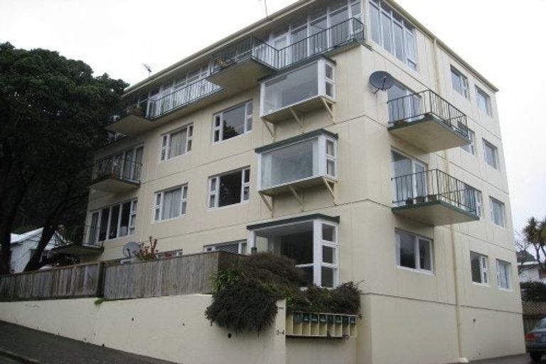 Photo of property in 6/4 Scarborough Terrace, Mount Victoria, Wellington, 6011