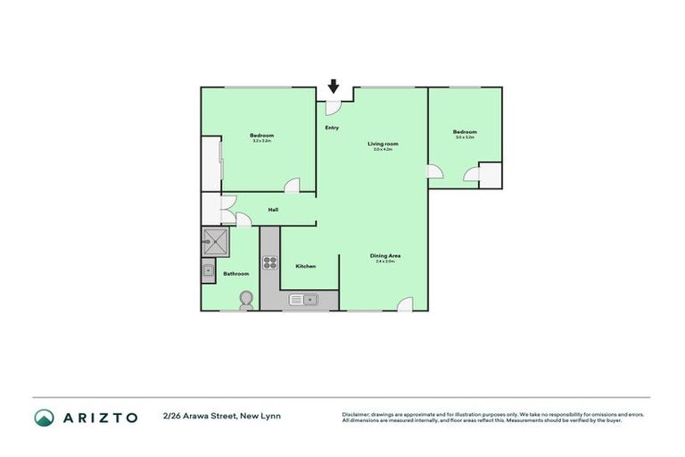 Photo of property in 2/26 Arawa Street, New Lynn, Auckland, 0600