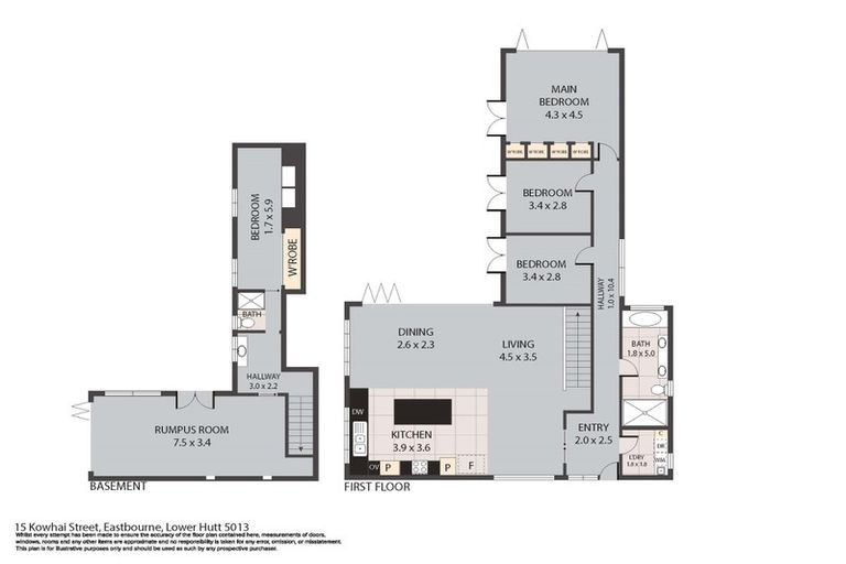 Photo of property in 15 Kowhai Street, Eastbourne, Lower Hutt, 5013