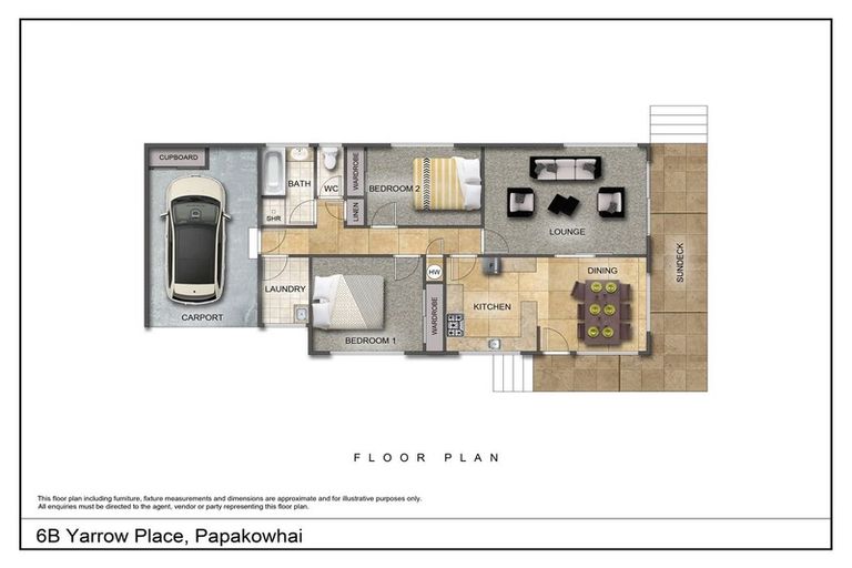 Photo of property in 6b Yarrow Place, Papakowhai, Porirua, 5024