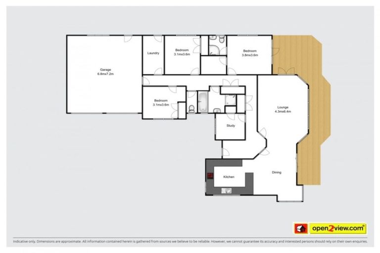 Photo of property in 11a Kingsley Street, Leamington, Cambridge, 3432