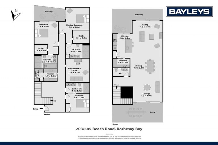 Photo of property in 203/585 Beach Road, Rothesay Bay, Auckland, 0630